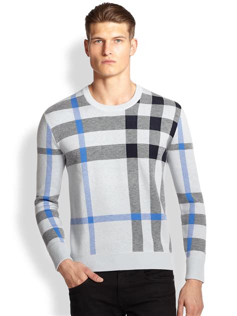 burberry sweater men's